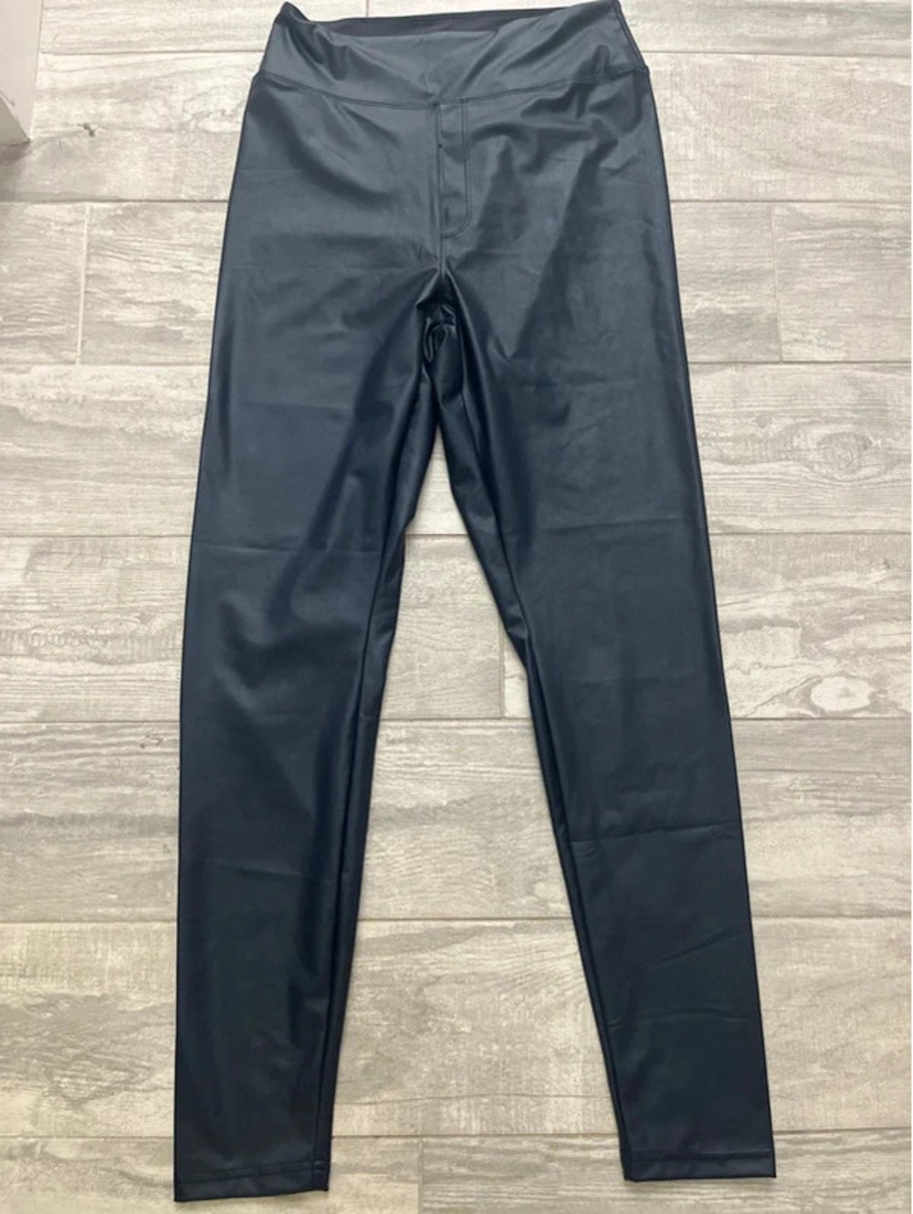 Offline by Aerie Navy Faux Leather Leggings